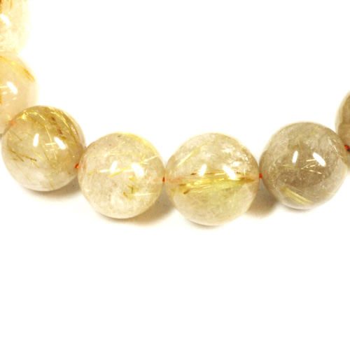 お試し価格】16ミリ 一点物 ゴールドルチル ブレスレット 83g