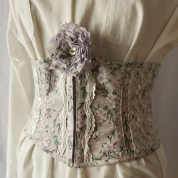 新色新柄 2021 コルセット 花柄クラシカル その他ファッション gavotte