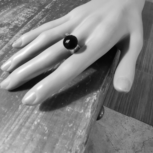 おしゃれな女性におすすめなイギリスアンティークシルバースプーンのリメイクリング_0841 ビンテージ 指輪レディース 8枚目の画像