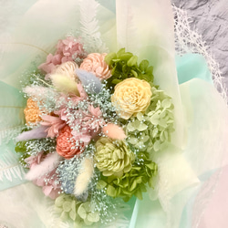 花束　プリザーブドフラワー　花束贈呈　お祝い　退職 5枚目の画像