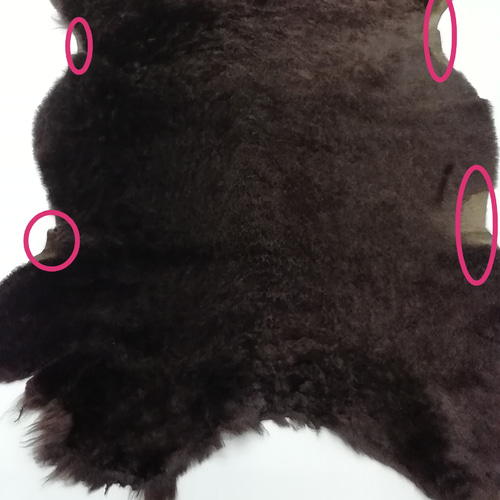 ムートン 1枚革 焦茶 その他素材 レザーメイトさとう 通販 17320465