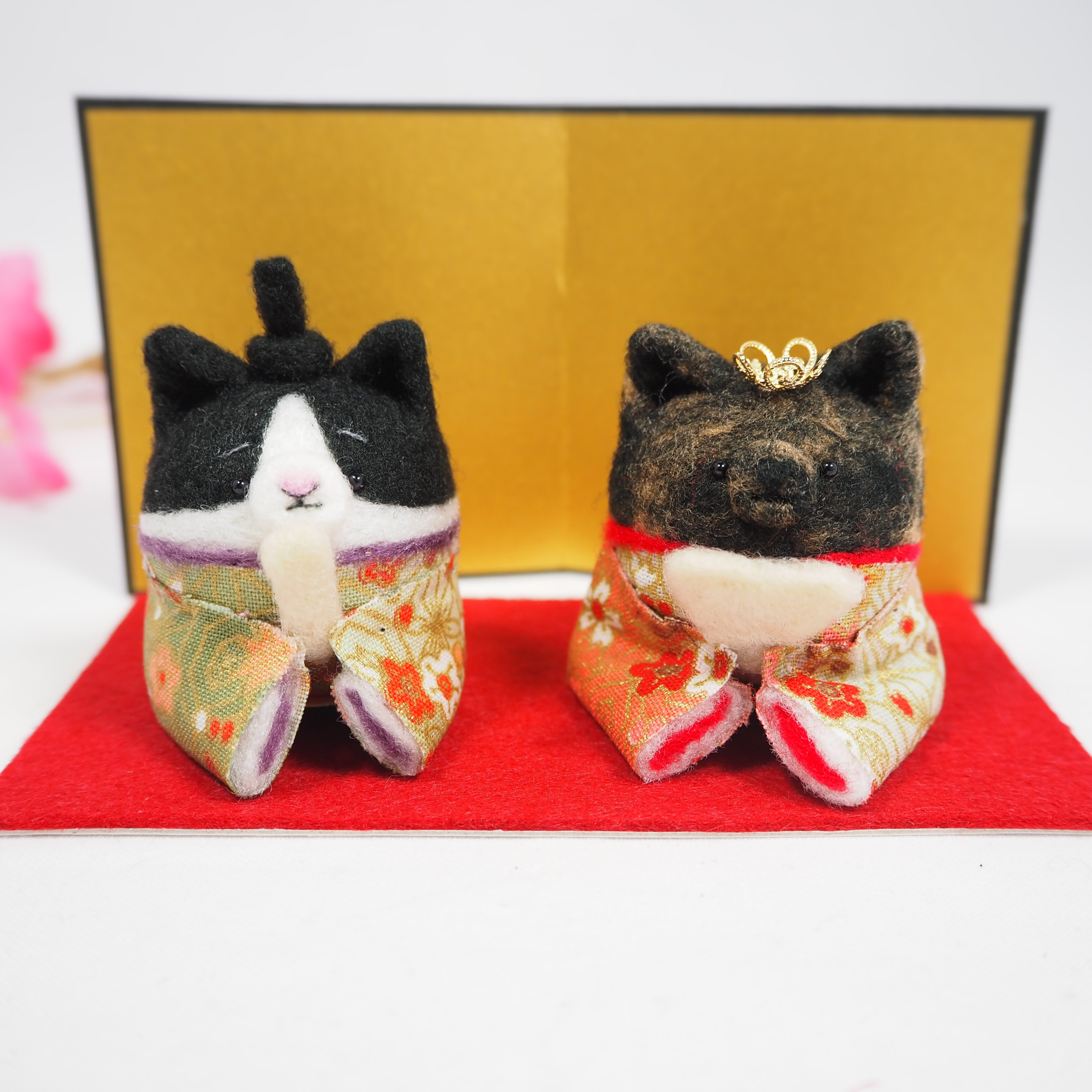 bunipuni ネコお雛様セット