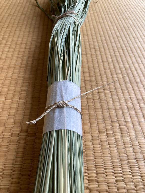 しめ縄・お飾り用】乾燥真菰(まこも)葉［長さ125cm］300g 上質品