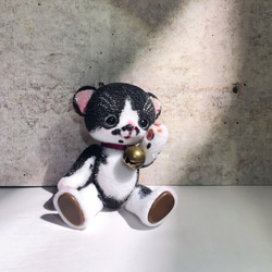 ハニーベア カスタム ミモザ ホワイト 日本猫 ネコ 花　29 7枚目の画像