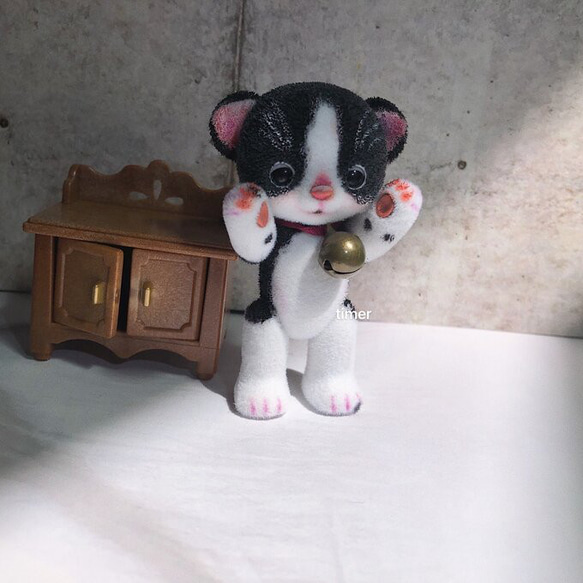 ハニーベア カスタム ミモザ ホワイト 日本猫 ネコ 清 30 6枚目の画像