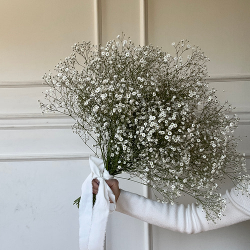 たっぷりふわふわかすみ草bouquet 〜 wedding 〜 カスミソウ ブーケ