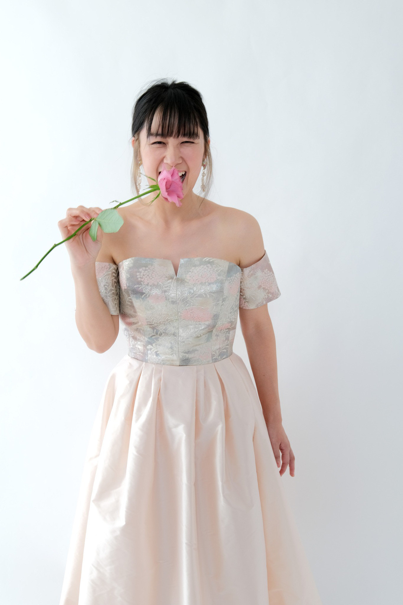 着物リメイク・お手持ちのお着物をカラードレスに