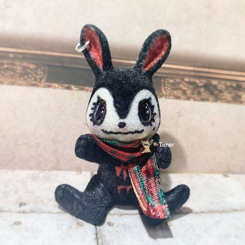 カスタム ウサギファミリー ホワイト シルバニアファミリーの人形