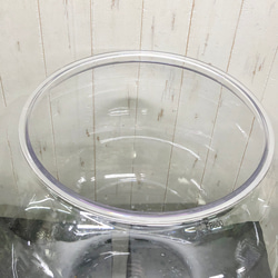 花瓶  アクアリウム  球形  ボール型 60×45  ポリカーボネート製 4枚目の画像