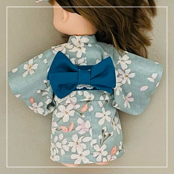 【ソランちゃん 服  レミンちゃん 服  メルちゃん 服】和装 着物 ④ 4枚目の画像