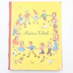 オーストリア/ヴィンテージ学校指定図書児童本 Meine Fibel 1枚目の画像