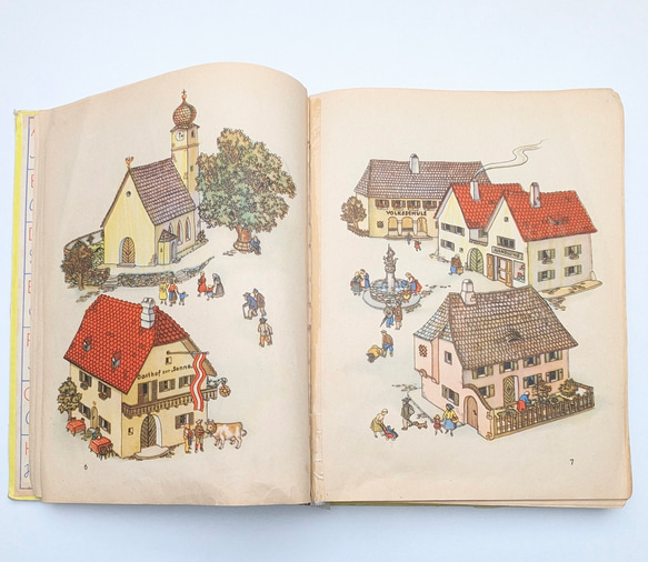 オーストリア/ヴィンテージ学校指定図書児童本 Meine Fibel 2枚目の画像
