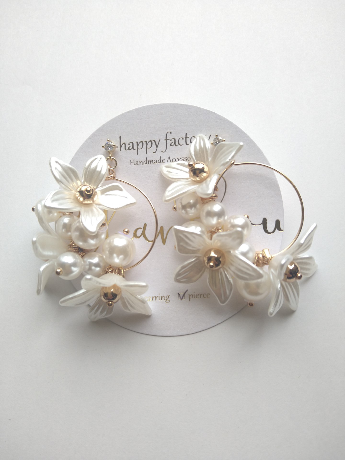 ★TEMPLE OF THE SUN★Sanna シルバー 蓮の花びら フープピアス SYMPATHY OF SOUL（シンパシーオブソウル） Moon Hoop Pierce