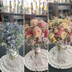 bouquet  フラワーブーケ ドライフラワーブーケ スワッグ インテリアフラワー ナチュラル ウエディングブーケ 1枚目の画像