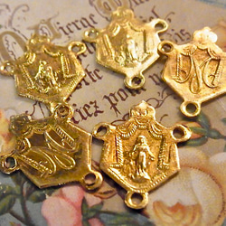 フランス ヴィンテージ デッドストック 天蓋 不思議のメダイ センター