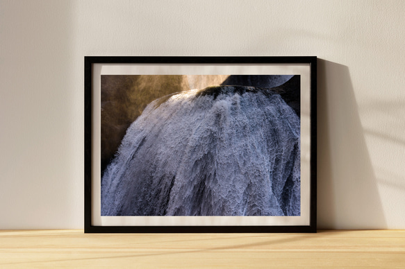 小又峡　三階滝　インテリアアートポスター　027 4枚目の画像