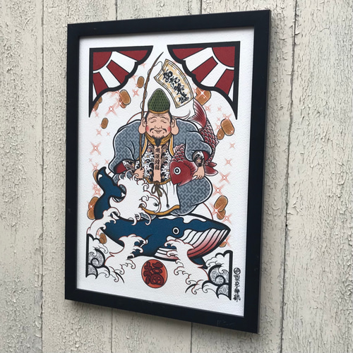 恵比寿様 大黒様 かき混ぜ 布袋様 七福神 恵比寿様 大黒様 かき混ぜ 布袋様 七福神