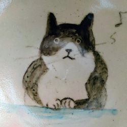 R6018  オトボケ猫ちゃん茶碗(どんぶり) 1枚目の画像