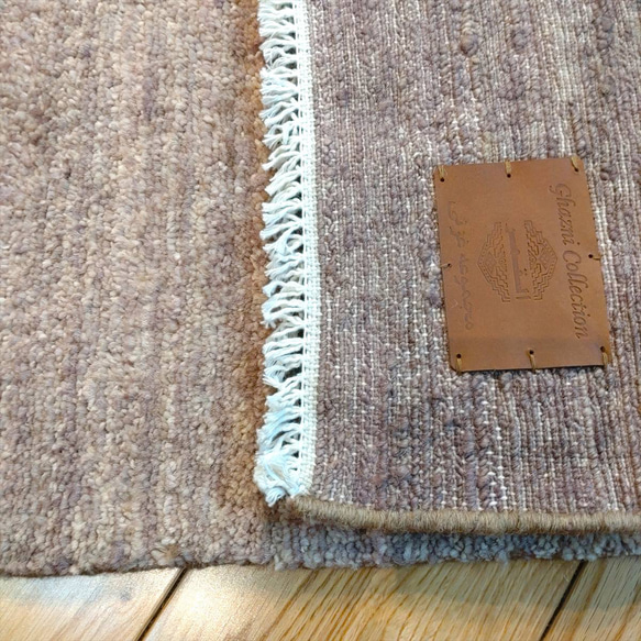 試用活動 30% OFF] 四季地毯，享受四個季節 有機手工編織地毯 可可棕色 122x38cm 第11張的照片