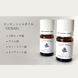 Sleeping Coral 宝石珊瑚と土佐ヒノキのアロマオイルのデュフューザー 6枚目の画像