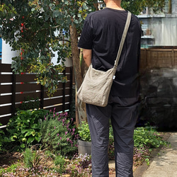 リネンのくったりショルダーバッグ 19枚目の画像