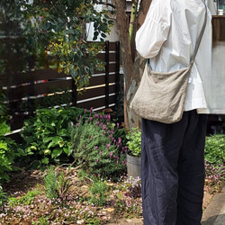 リネンのくったりショルダーバッグ 20枚目の画像