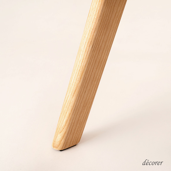 天然木とラタンかごめ編みのチェア [1脚入 : 2色 ] 北欧スタイル 木製 無垢 編み 椅子 ダイニングチェア 16枚目の画像