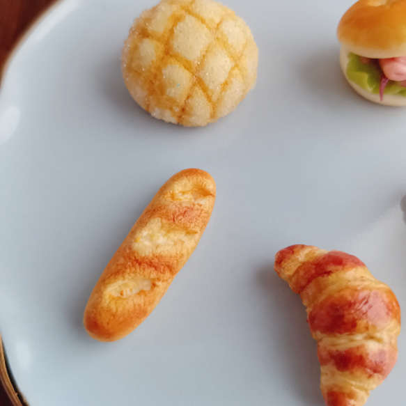 焼きたてパンのアクセサリー【金具選択】 3枚目の画像