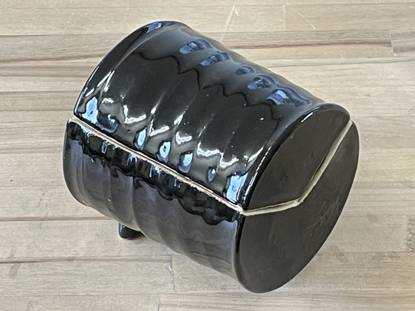 お刺身鉢・ドラム型フタもの容器（トール） 1枚目の画像