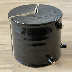 お刺身鉢・ドラム型フタもの容器（ファット） 4枚目の画像