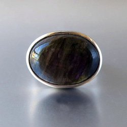 ピンクラブラドライトSV925リング pink labradorite ring 2枚目の画像