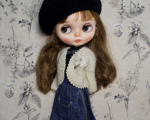 〈ブライスアウトフィット〉蝶々とお花の可愛いお洋服セット ❤️ブライスアウトフィット❤️4点 お花のシューズ付き可愛いお