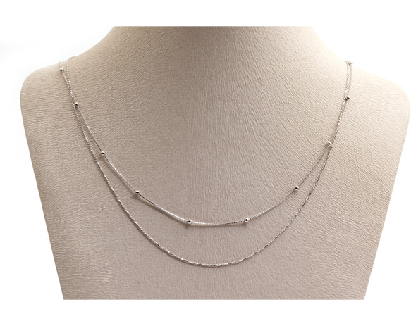 CHN-089-R【1個入り】ネックレスチェーン, Chains necklace 5枚目の画像