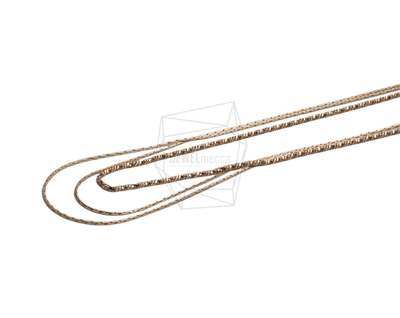 CHN-091-G【1個入り】ネックレスチェーン, Chains necklace 1枚目の画像