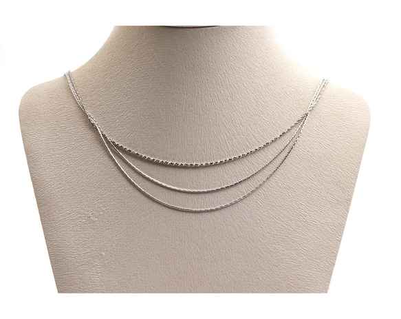 CHN-091-R【1個入り】ネックレスチェーン, Chains necklace 5枚目の画像