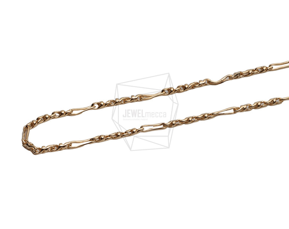 CHN-092-G【1個入り】ネックレスチェーン, Chains necklace 1枚目の画像