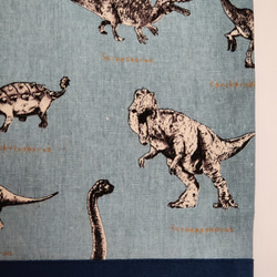 体操着袋　横長　恐竜 4枚目の画像