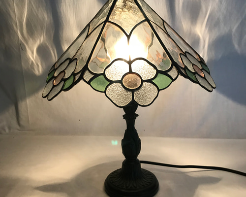 ステンドグラスランプ　オレンジ 63b0cf9440a64d6d47374ad287a129