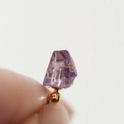 【036暮光系列】藍寶石礦物寶石K18（18K金）項鍊天然石 第5張的照片
