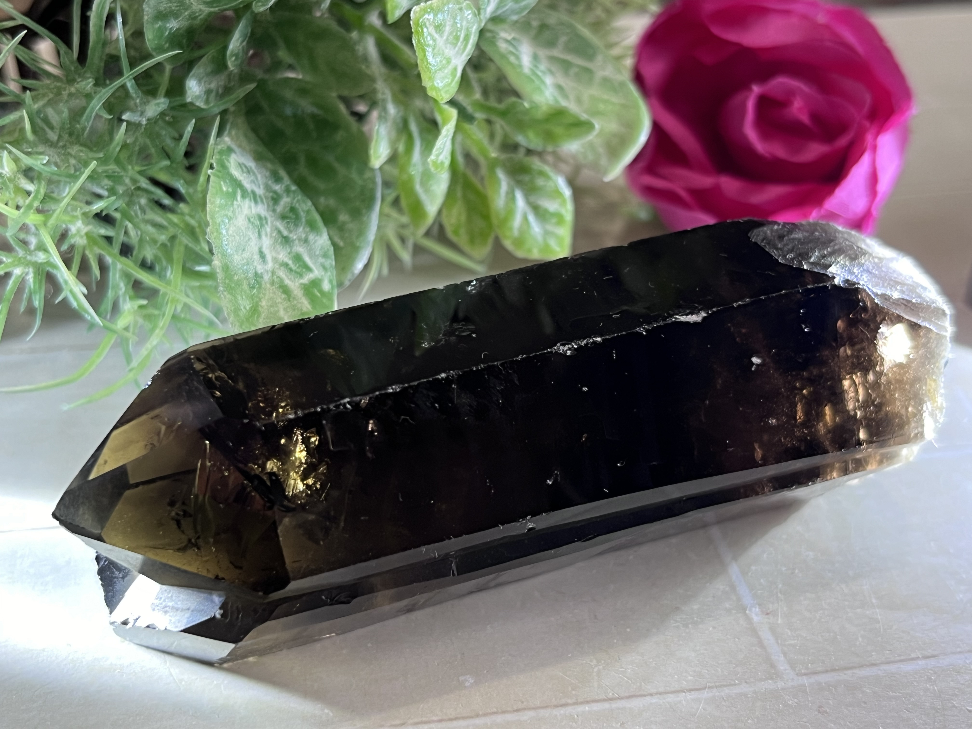 タントリックトリプレッツ✨　スモーキーレムリアンシード　クリスタル　原石　水晶 タントリックトリプレッツ✨　スモーキーレムリアンシード　クリスタル　原石　水晶