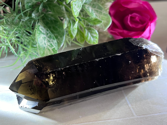タントリックトリプレッツ✨　スモーキーレムリアンシード　クリスタル　原石　水晶 タントリックトリプレッツ✨ スモーキーレムリアンシード