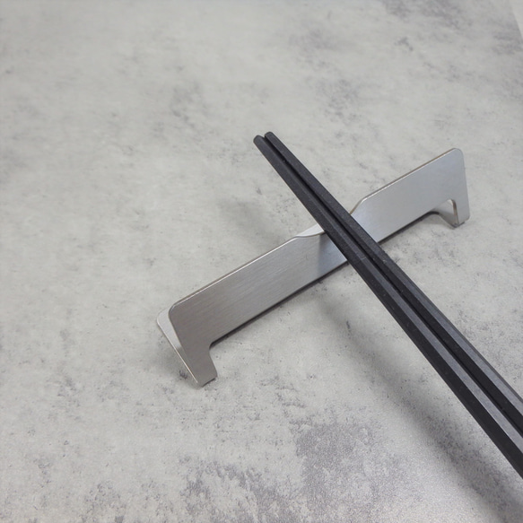 カトラリーレスト　M　カトラリー　箸置き　箸　フォーク　ナイフ　スプーン　ステンレス製 2枚目の画像