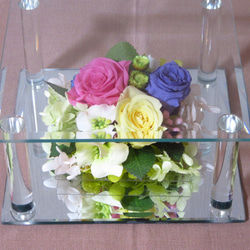 ミラーとお花とガラスのシンフォニー 3枚目の画像