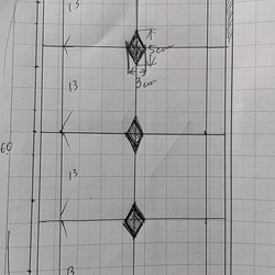 まき様order　ステンドグラス建具 3枚目の画像