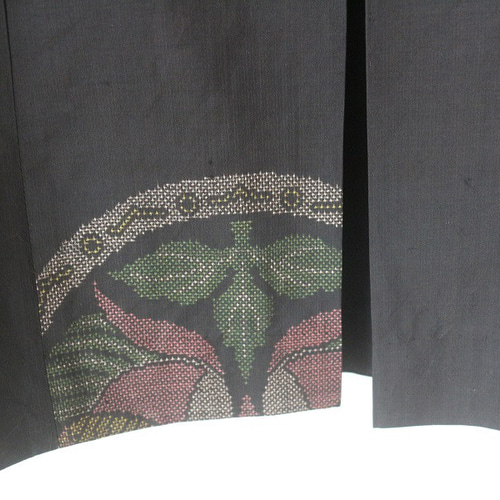 着物リメイク 孔雀と亀甲大島紬ボレロ ジャケット ウサギ洋裁店 通販