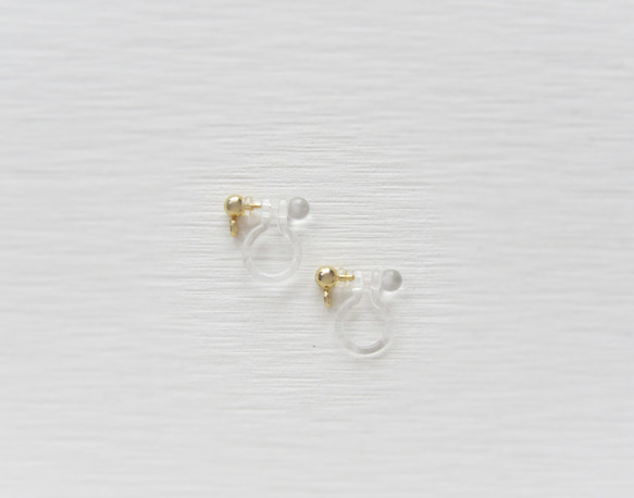 Pink Cotton Pearl earring／pierce*2534* 10枚目の画像