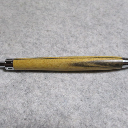 ペールムーンエボニー キヌカオイル仕上げ 木軸ボールペン(シャープ