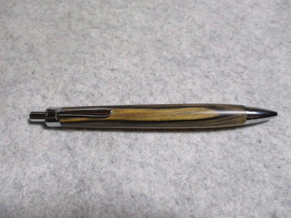 Craft A ボールペン BP302 木製　ペールムーンエボニー ペールムーンエボニー キヌカオイル仕上げ 木軸ボールペン