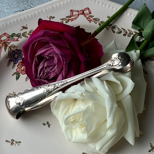 専用です♪ わたっ リボン薔薇 フレンチシルバー カトラリー 専用です♪ わたっ リボン薔薇 フレンチシルバー カトラリー