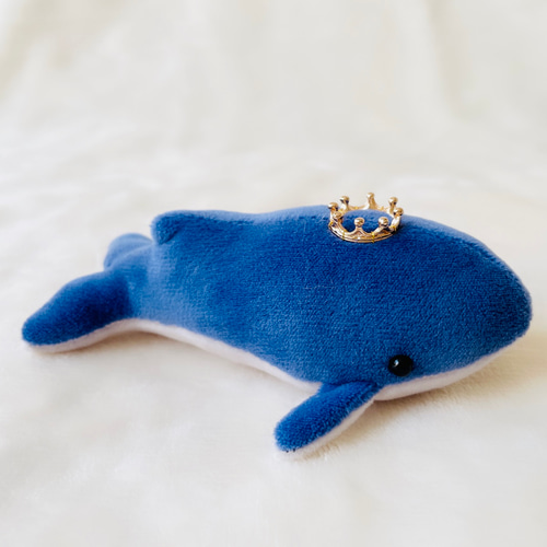 ⭐︎受注制作⭐︎手乗りカラフルクジラさん ぬいぐるみ